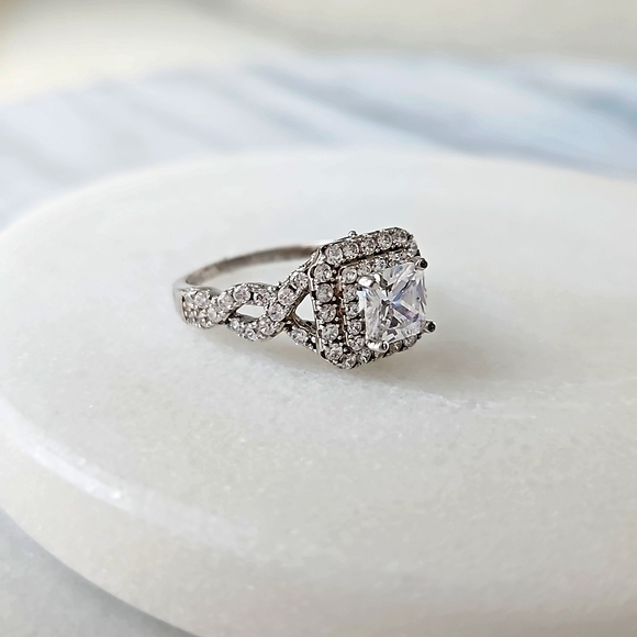 Solid 925 Sterling Silver ring, Charmed Aroma size 8. Vintage inspired - Picture 2 of 4